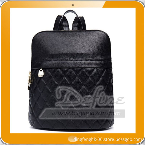 Casual Leather Women Shoulder School Bag